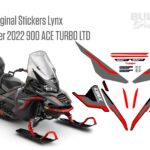 Replica original stickers Lynx Commander Raiden 900 ACE Turbo LTD 2022