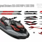 Replica original stikcers SEA-DOO RXP-X 300 2018