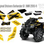 Replica original stickers  Can-Am Outlander XMR 2010-11