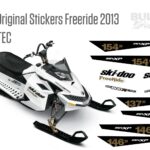 Replica original stickers Freeride 2013 800R E-TEC