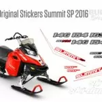 Replica original stickers Summit SP 800R E-TEC T3 2016