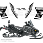 Replica original stickers Arctic Cat XF1100 turbo cross tour 2013